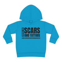 Chicks Dig Scars and Tattoos Toddler Pullover Rabbit Skins Fleece Hoodie