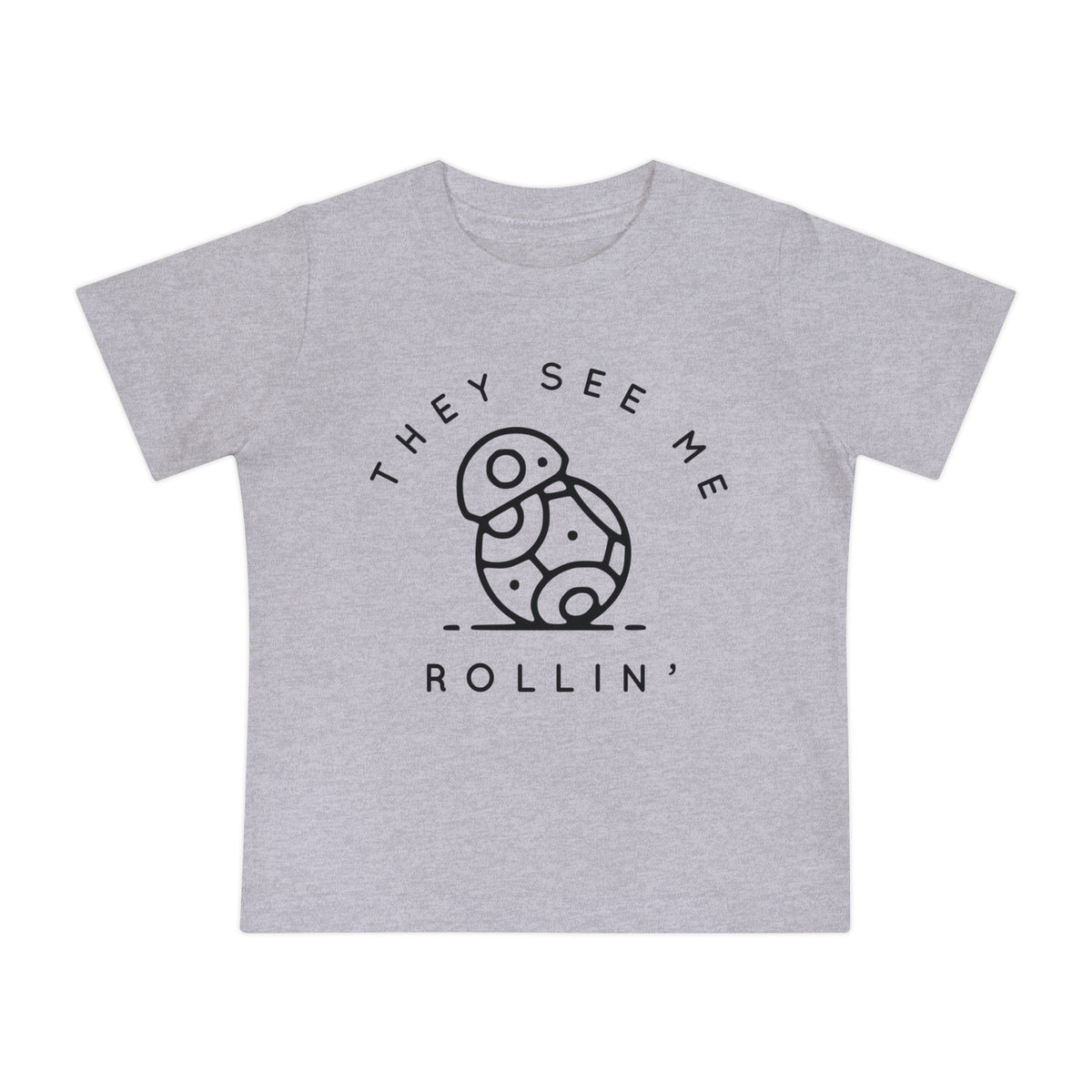 They See Me Rollin' Bella Canvas Baby Short Sleeve T-Shirt