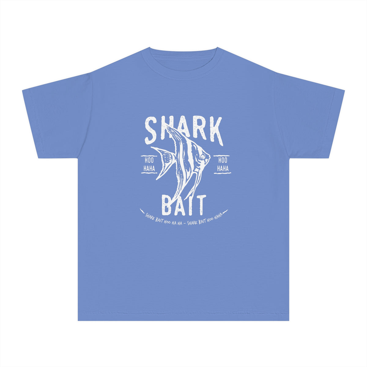 Shark Bait Hoo Haha Comfort Colors Youth Midweight Tee