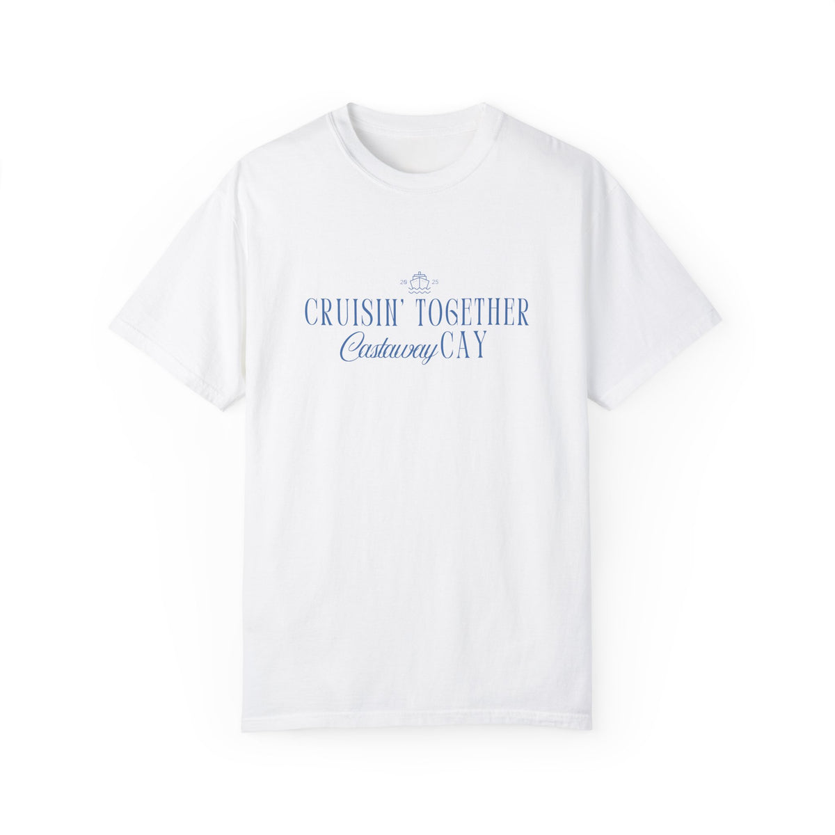 Cruisin' Together Castaway Cay Comfort Colors Unisex Garment-Dyed T-shirt