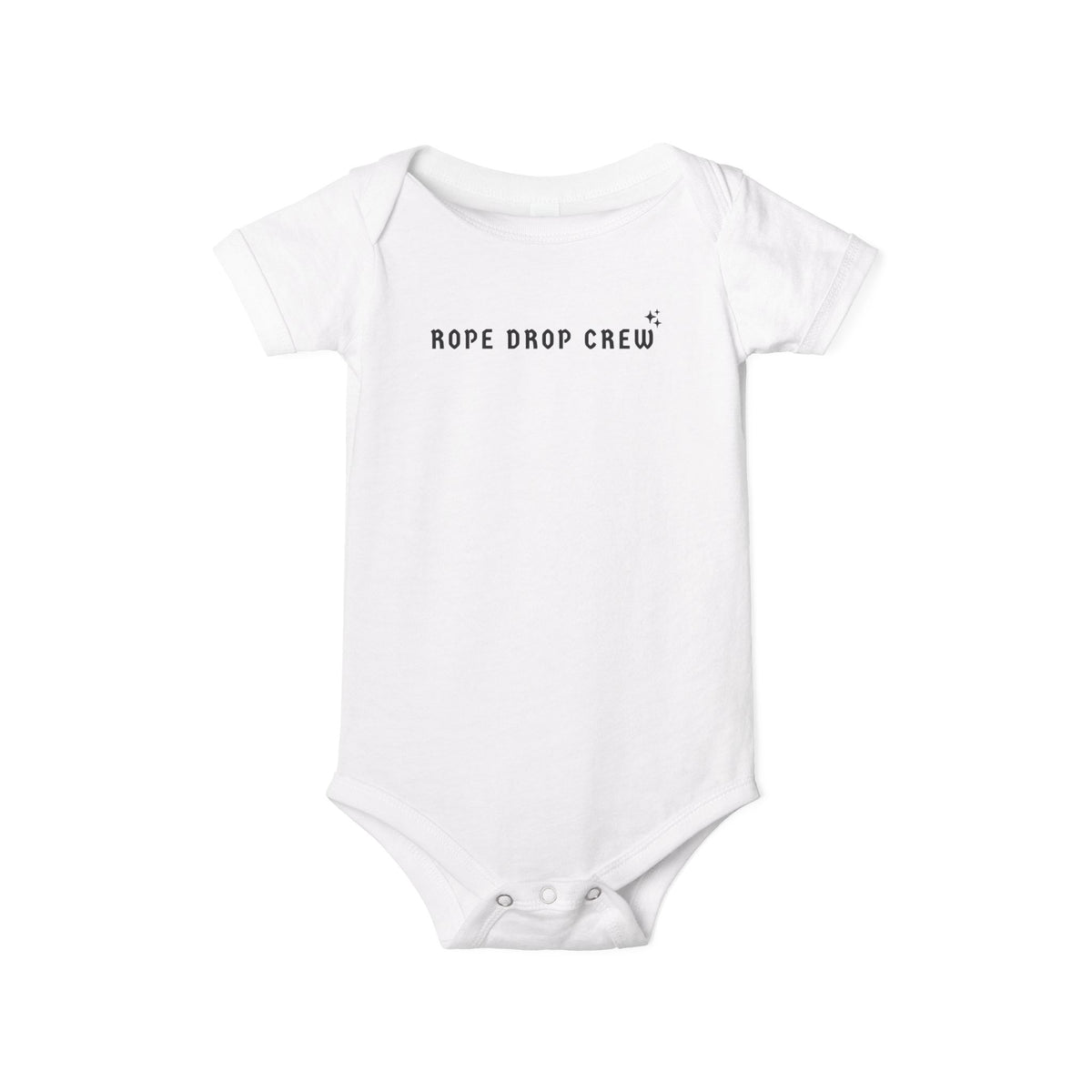 Rope Drop Crew Bella Canvas Infant Jersey One Piece