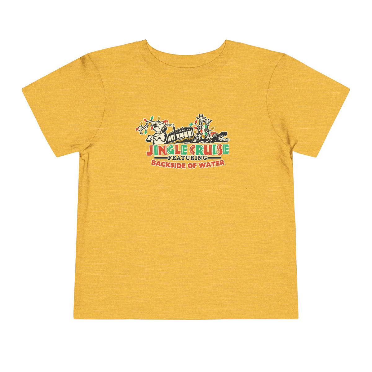 Jingle Cruise Bella Canvas Toddler Short Sleeve Tee