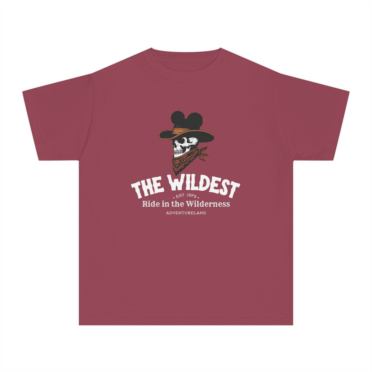 The Wildest Ride in the Wilderness Comfort Colors Youth Midweight Tee