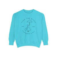 Feed The Birds Comfort Colors Unisex Garment-Dyed Sweatshirt