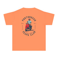 Portorosso Vespa Club Comfort Colors Youth Midweight Tee