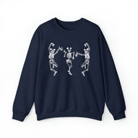 Dancing Skeletons with Ears Gildan Unisex Heavy Blend™ Crewneck Sweatshirt