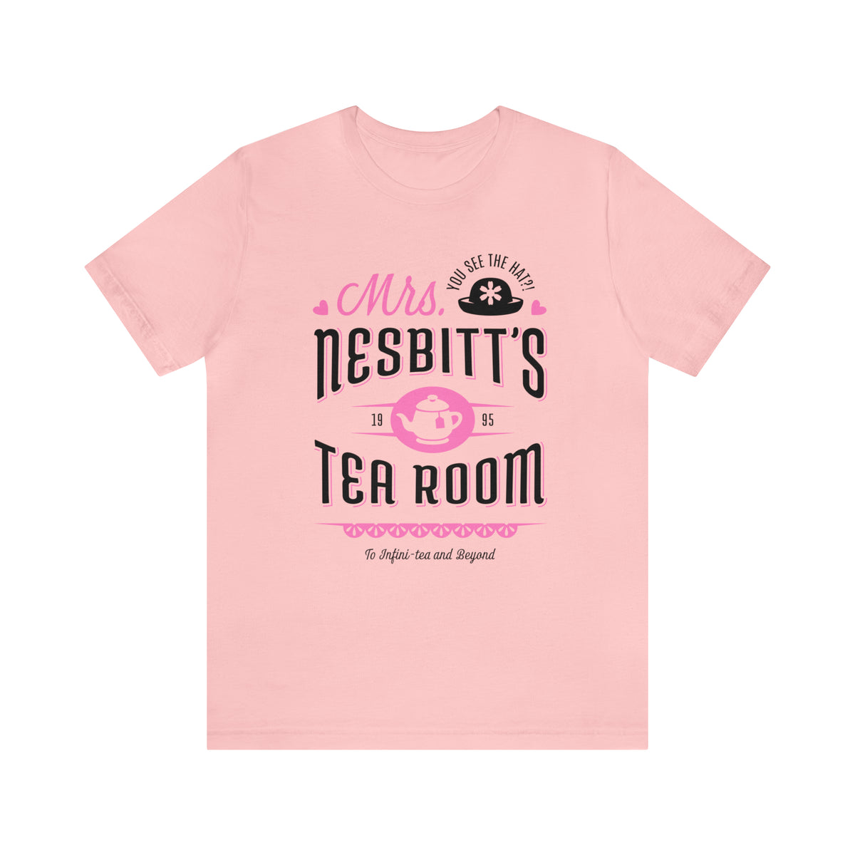 Mrs. Nesbitt’s Tea House Bella Canvas Unisex Jersey Short Sleeve Tee