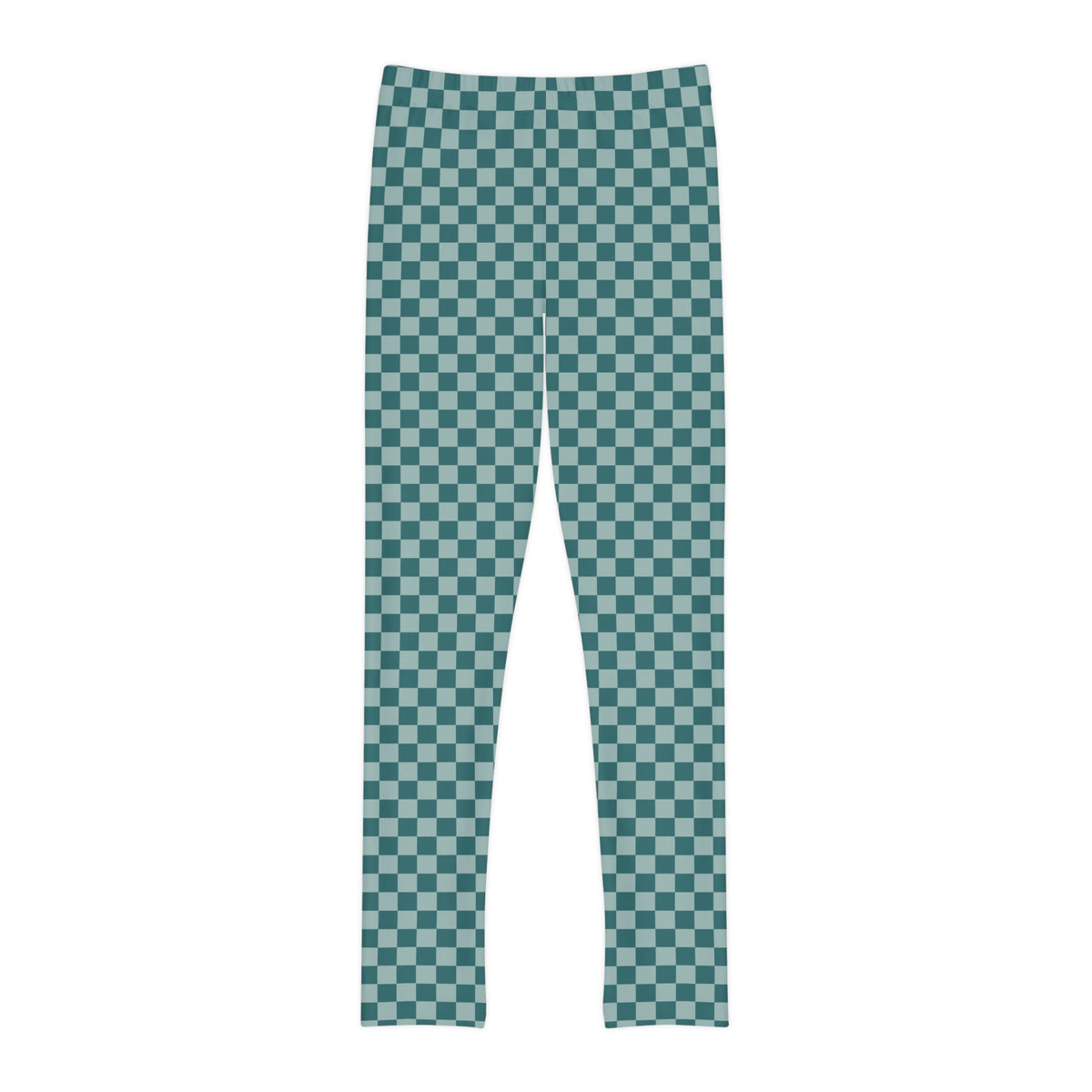 Checked Youth Full-Length Leggings