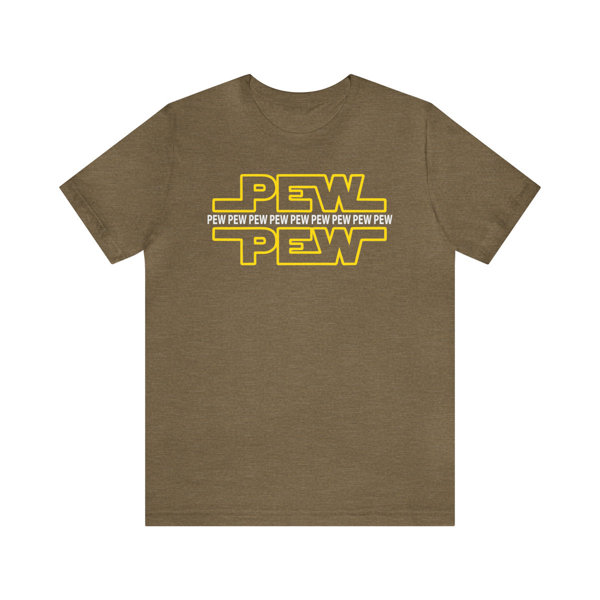 PEW PEW PEW Bella Canvas Unisex Jersey Short Sleeve Tee