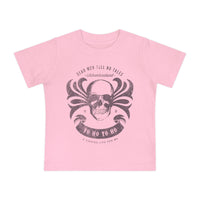 Dead Men Tell No Tales Bella Canvas Baby Short Sleeve T-Shirt