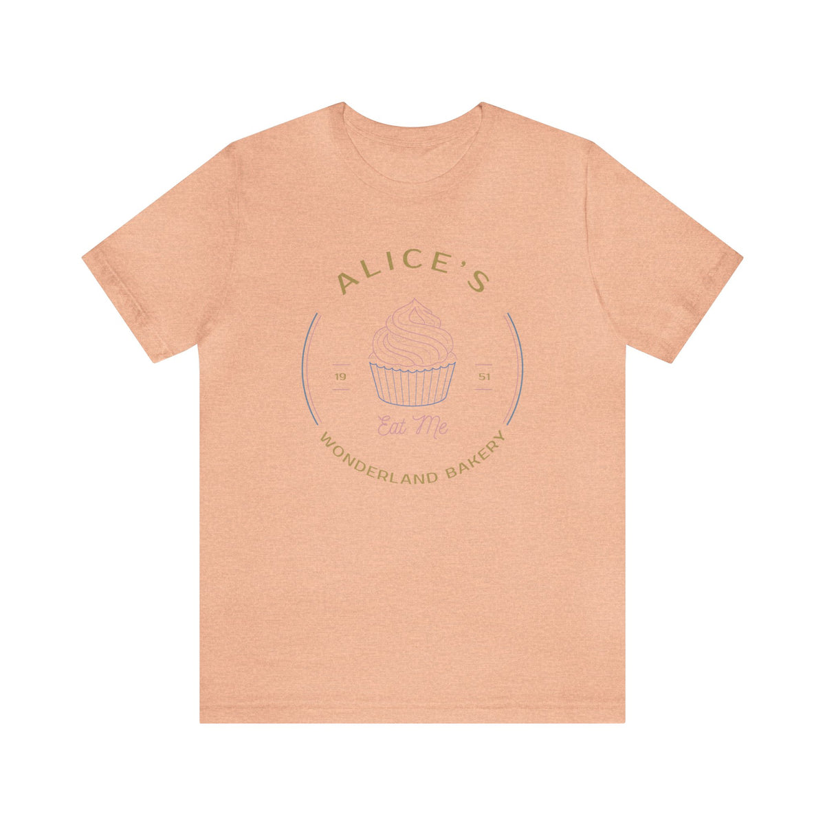 Alice's Wonderland Bakery Bella Canvas Unisex Jersey Short Sleeve Tee