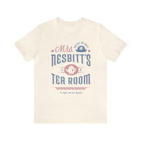 Mrs. Nesbitt’s Tea House Mint & Lavender Bella Canvas Unisex Jersey Short Sleeve Tee