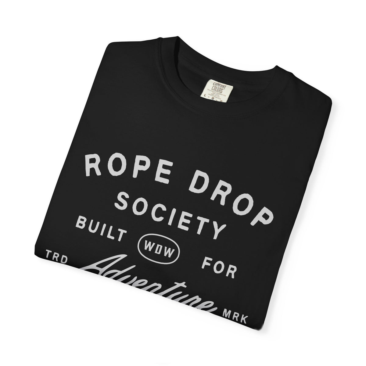 Rope Drop Society Comfort Colors Unisex Garment-Dyed T-shirt