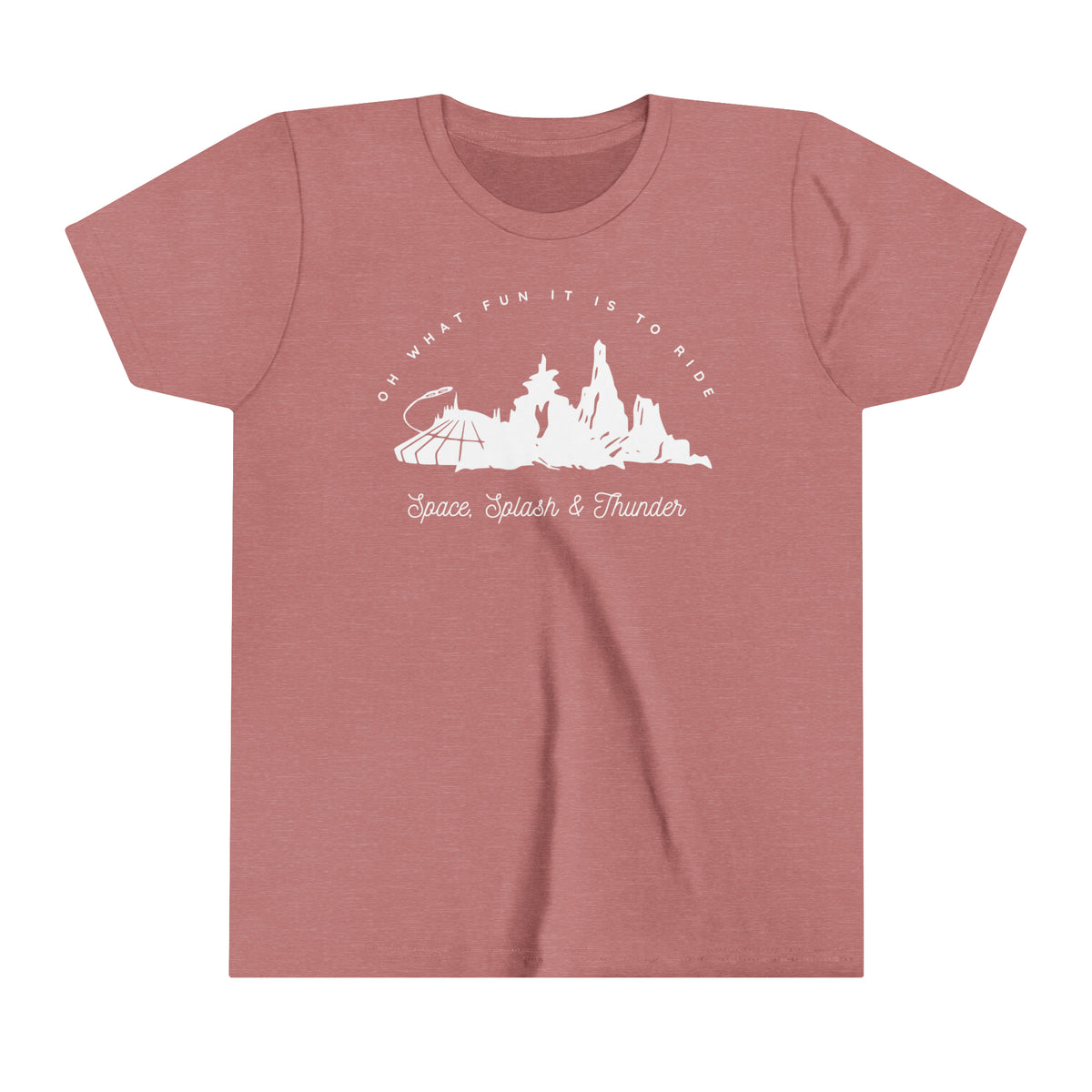 Oh What Fun It Is To Ride  Bella Canvas Youth Short Sleeve Tee