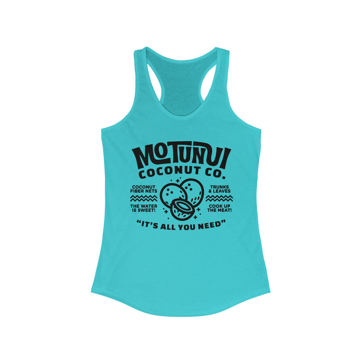 Motunui Coconut Company Women's Ideal Racerback Tank