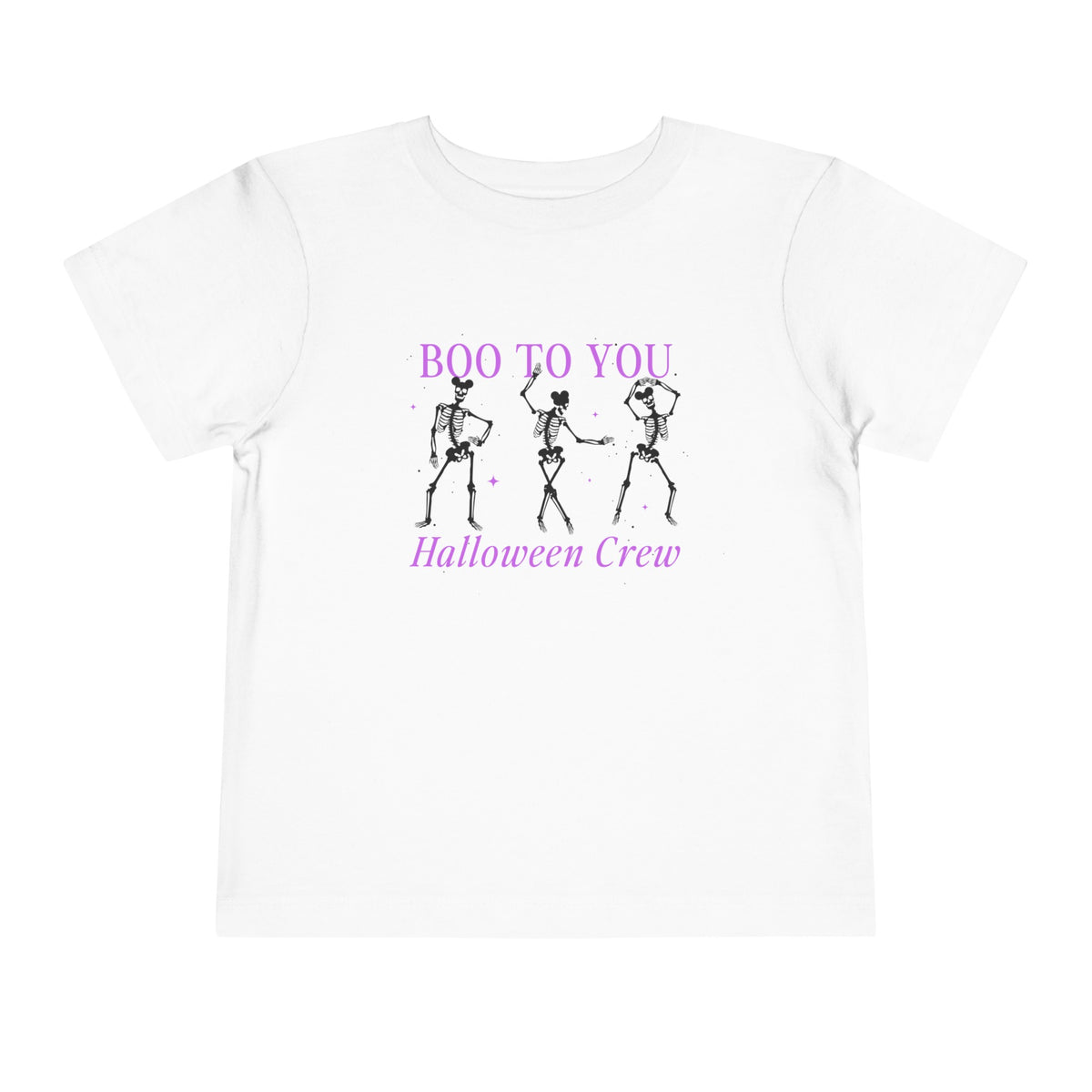 Boo To You Halloween Crew Bella Canvas Toddler Short Sleeve Tee