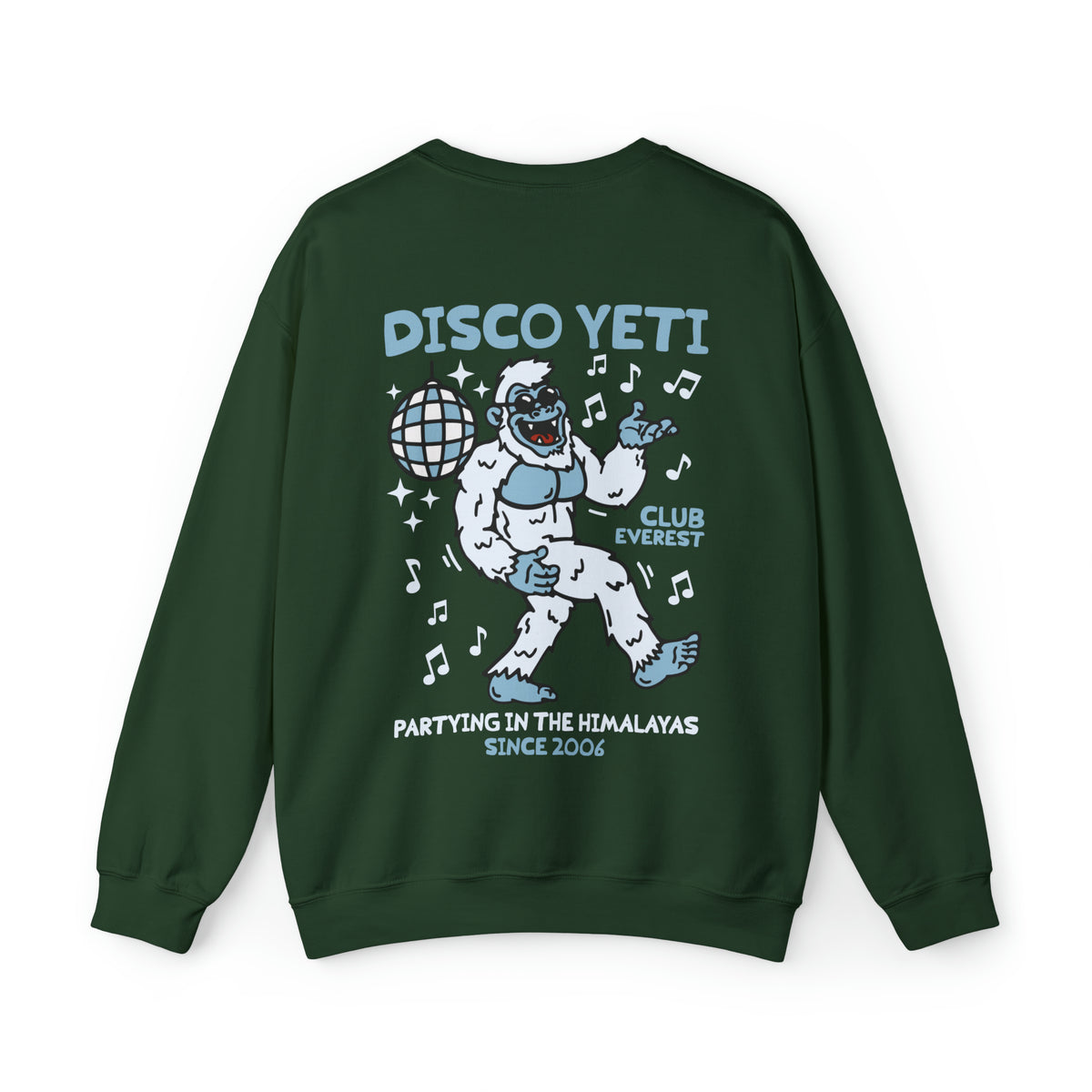 Disco Yeti Gildan Unisex Heavy Blend™ Crewneck Sweatshirt