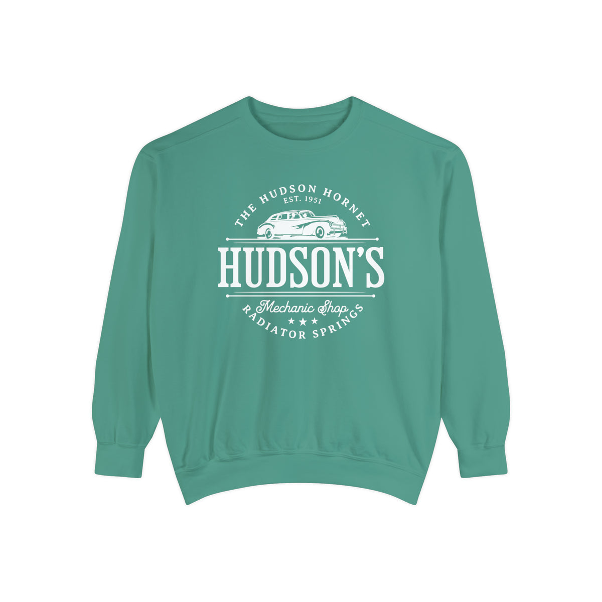 Hudson's Mechanic Shop Comfort Colors Unisex Garment-Dyed Sweatshirt