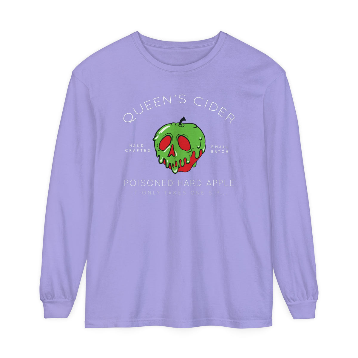Queen’s Cider Comfort Colors Unisex Garment-dyed Long Sleeve T-Shirt