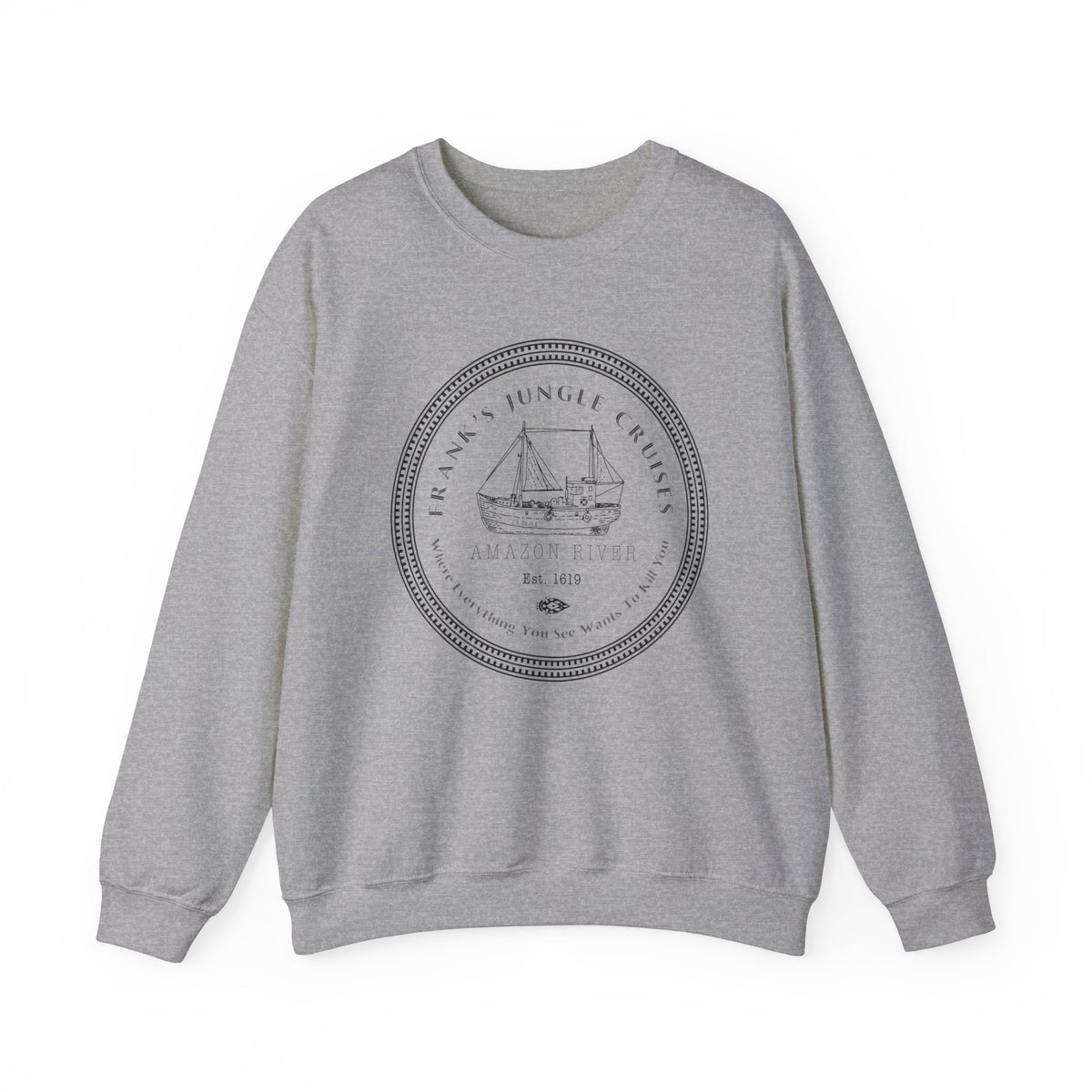 Frank's Jungle Cruise Gildan Unisex Heavy Blend™ Crewneck Sweatshirt