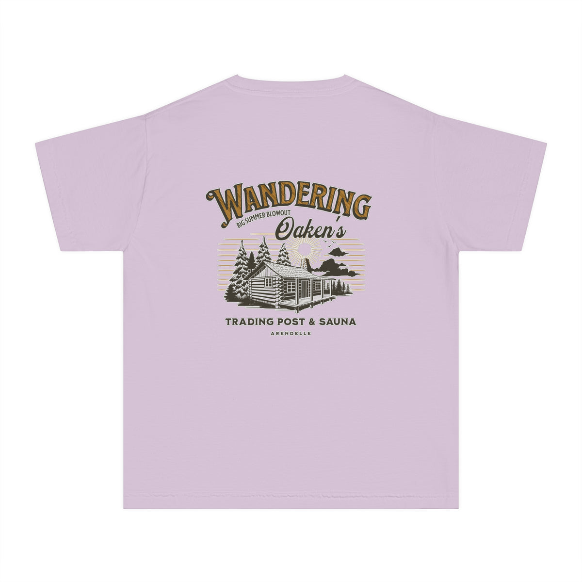Wandering Oaken’s Trading Post Comfort Colors Youth Midweight Tee
