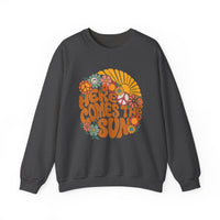Here Comes The Sun Gildan Unisex Heavy Blend™ Crewneck Sweatshirt