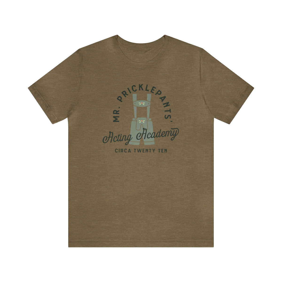 Mr. Pricklepants’ Acting Academy Bella Canvas Unisex Jersey Short Sleeve Tee
