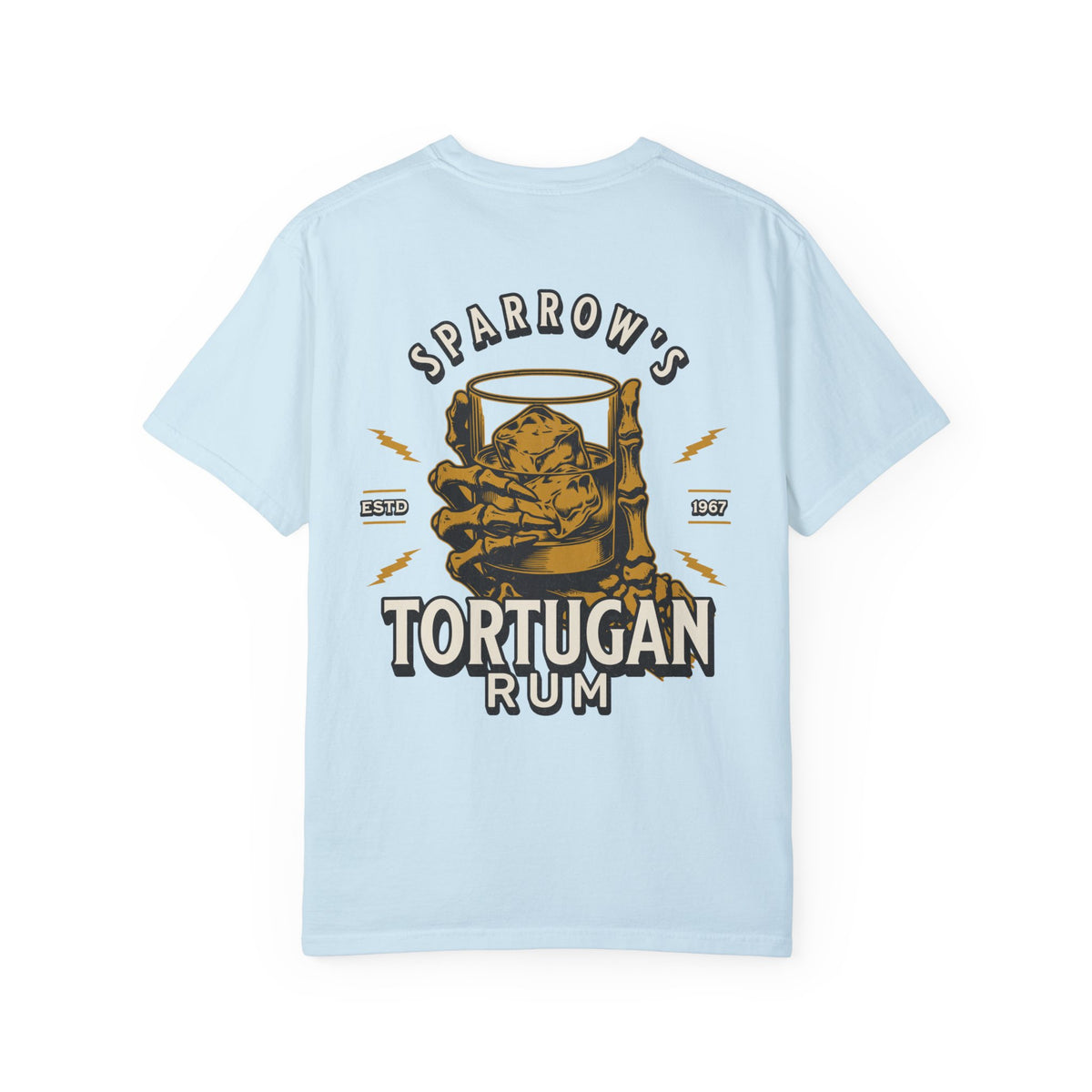 Sparrow's Tortugan Rum Comfort Colors Unisex Garment-Dyed T-shirt