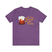 No One Drinks Like Gaston Bella Canvas Unisex Jersey Short Sleeve Tee