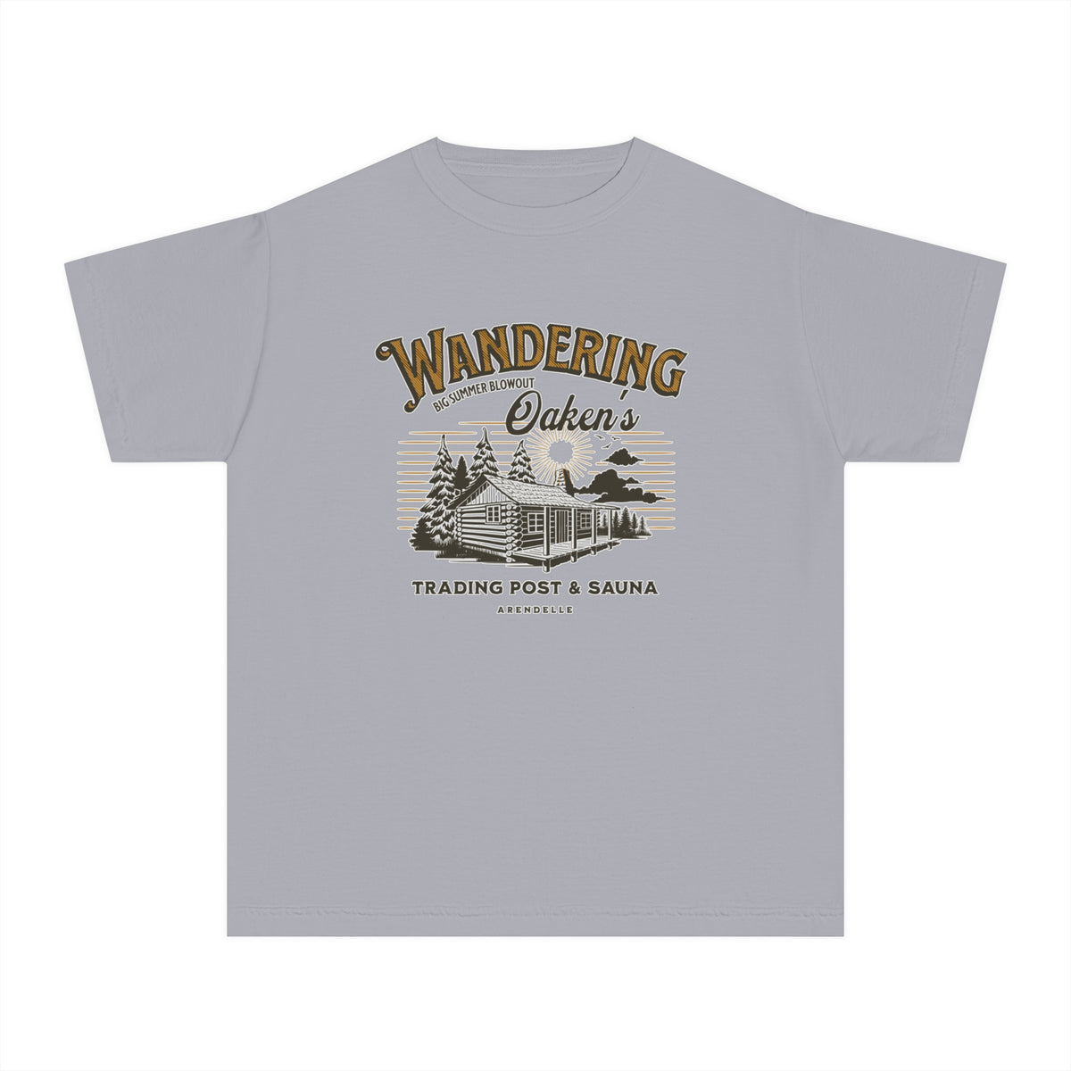 Wandering Oaken’s Trading Post Comfort Colors Youth Midweight Tee