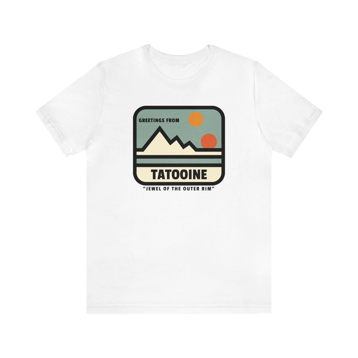 Tatooine Bella Canvas Unisex Jersey Short Sleeve Tee