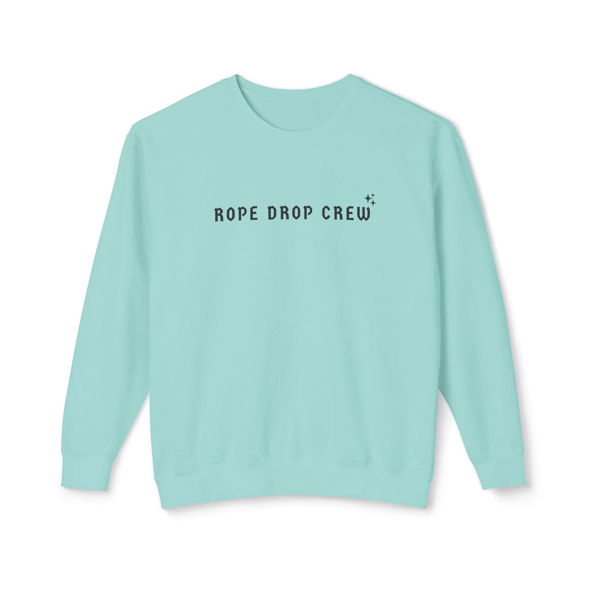 Rope Drop Crew Unisex Lightweight Comfort Colors Crewneck Sweatshirt
