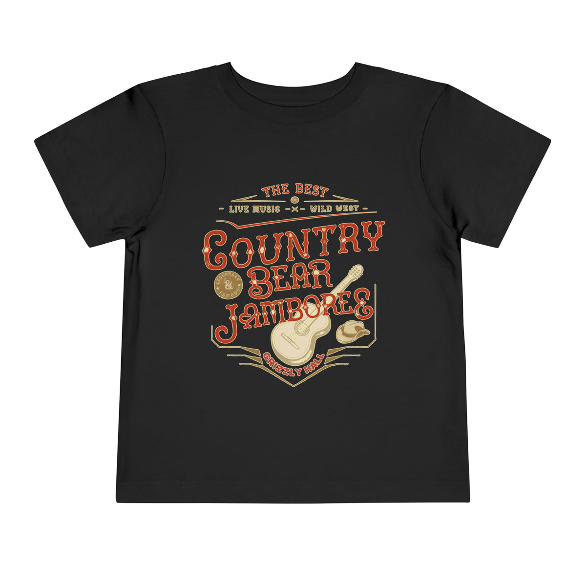 Country Bear Jamboree Bella Canvas Toddler Short Sleeve Tee