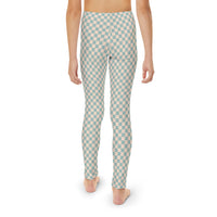 Checked Youth Full-Length Leggings