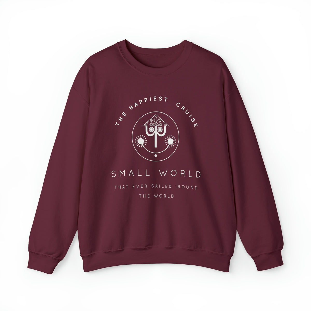 The Happiest Cruise Gildan Unisex Heavy Blend™ Crewneck Sweatshirt