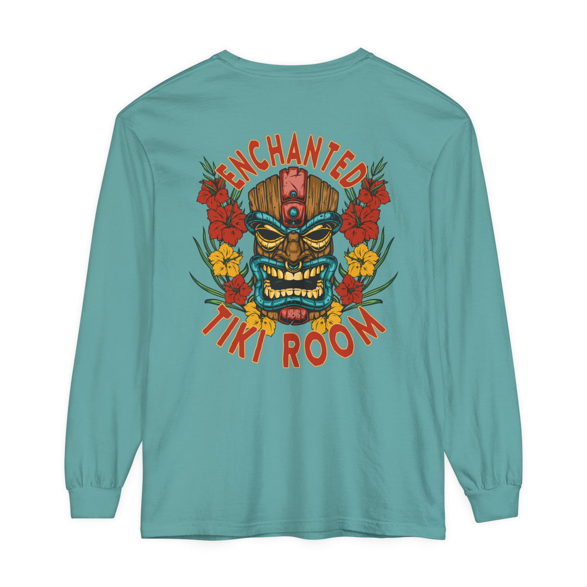 Enchanted Tiki Room Comfort Colors Unisex Garment-dyed Long Sleeve T-Shirt