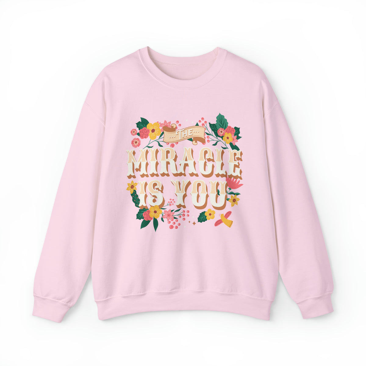 The Miracle Is You Gildan Unisex Heavy Blend™ Crewneck Sweatshirt