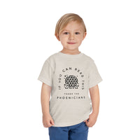 If You Can Read This Thank The Phoenicians Bella Canvas Toddler Short Sleeve Tee