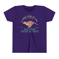 El Niño Tiene Su Vaz, Antonio Tiene Su Don Bella Canvas Youth Short Sleeve Tee