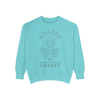 Why'd It Have To Be Snakes Comfort Colors Unisex Garment-Dyed Sweatshirt
