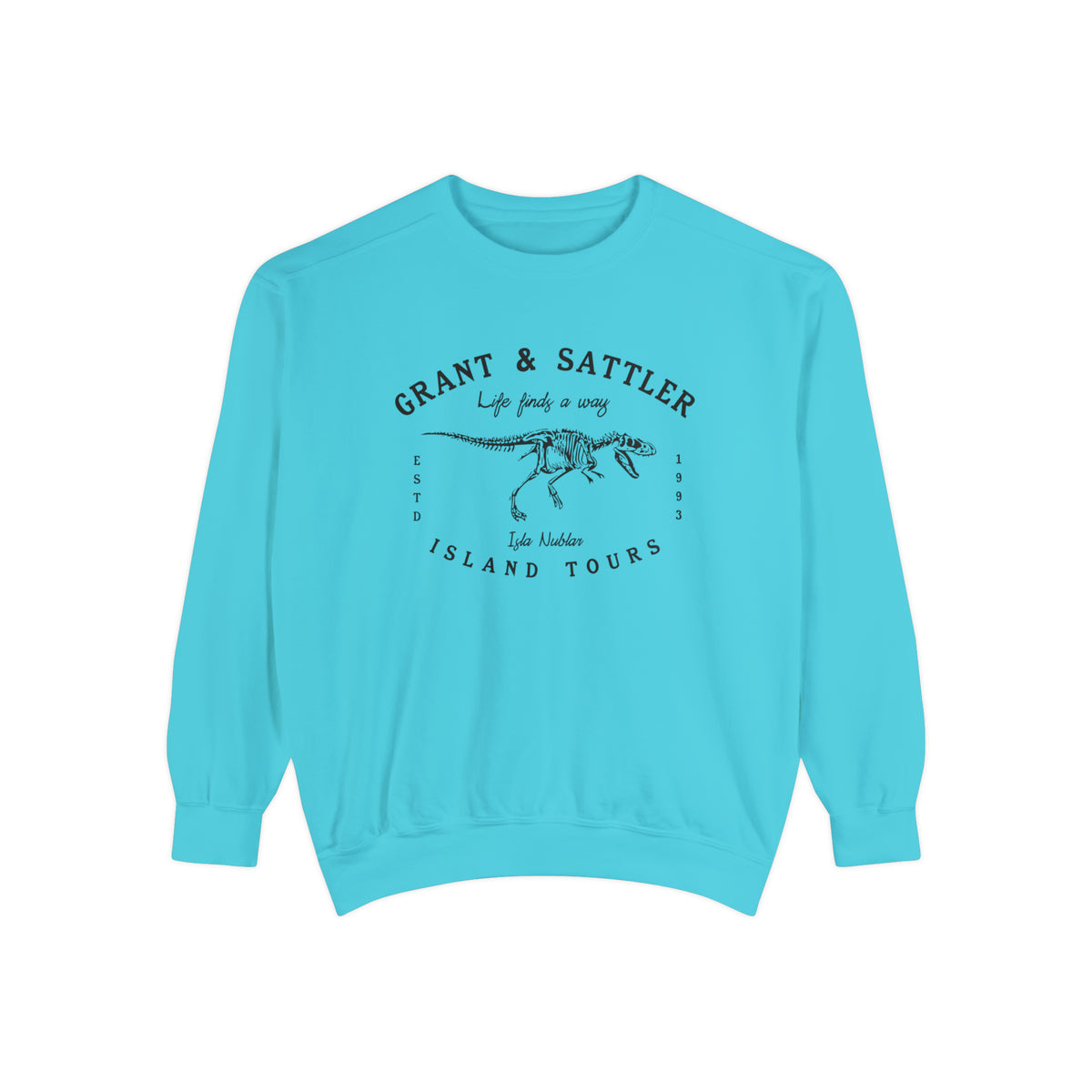 Grant & Sattler Island Tours Comfort Colors Unisex Garment-Dyed Sweatshirt