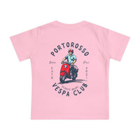 Portorosso Vespa Club Bella Canvas Baby Short Sleeve T-Shirt
