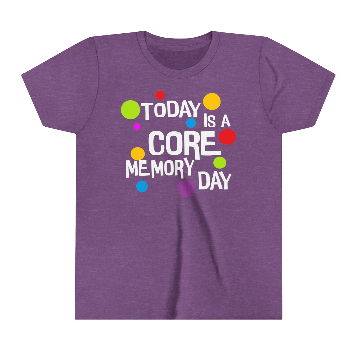 Core Memory Day Bella Canvas Youth Short Sleeve Tee