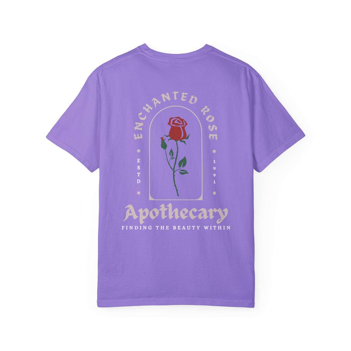 Enchanted Rose Apothecary Room Comfort Colors Unisex Garment-Dyed T-shirt