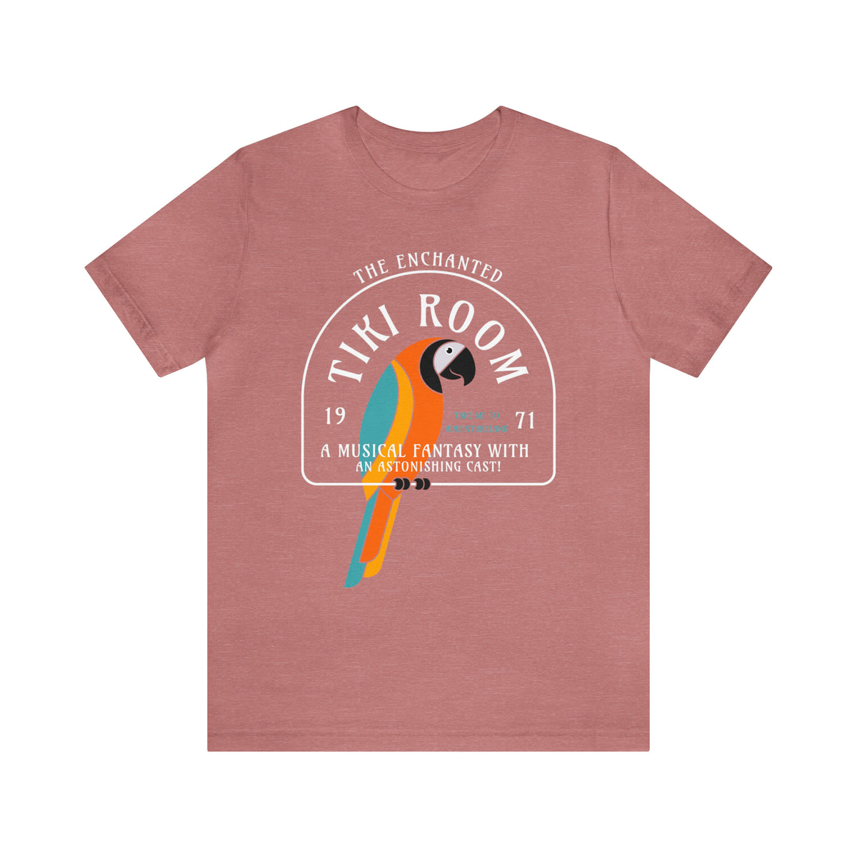 Enchanted Tiki Room Bella Canvas Unisex Jersey Short Sleeve Tee