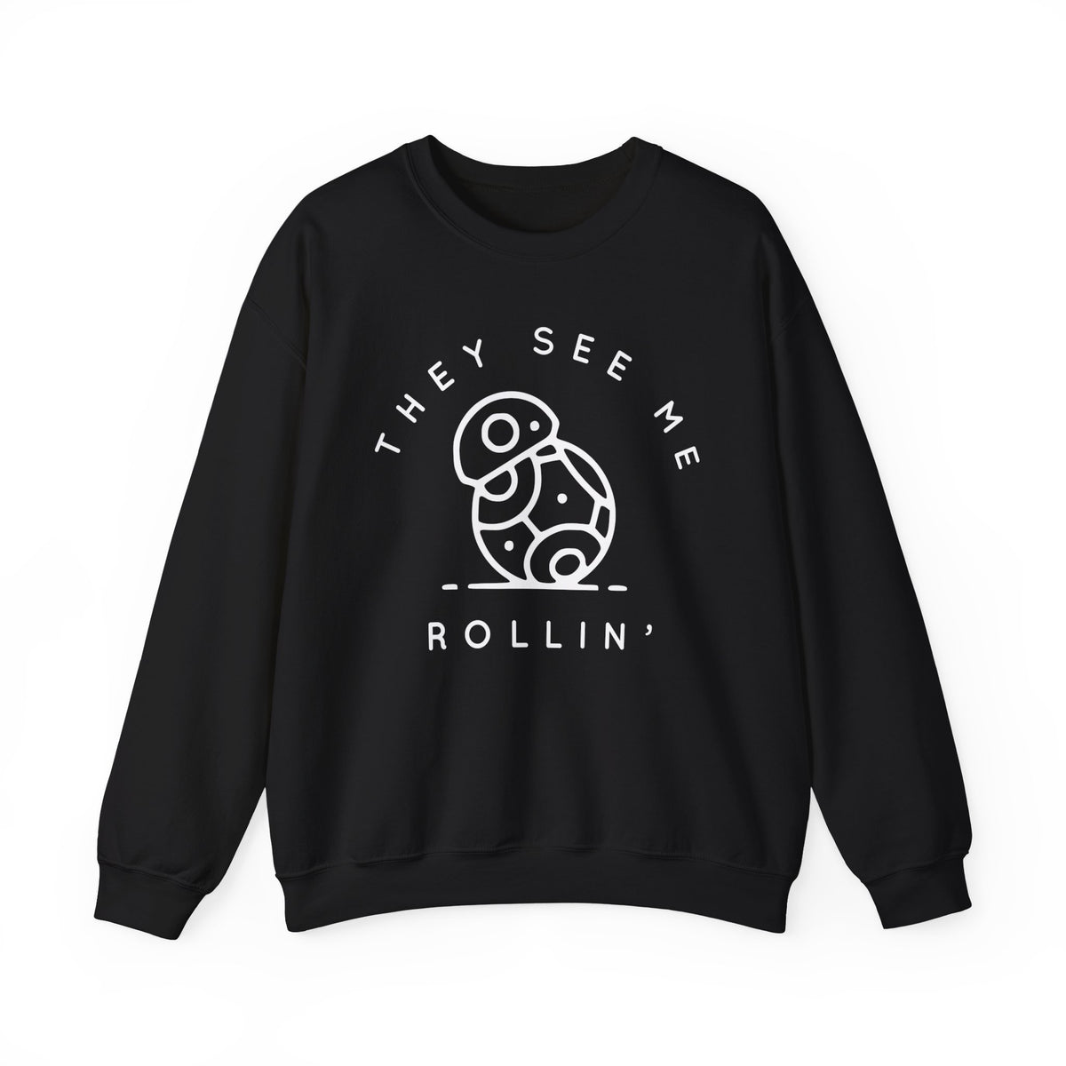 They See Me Rollin' Gildan Unisex Heavy Blend™ Crewneck Sweatshirt
