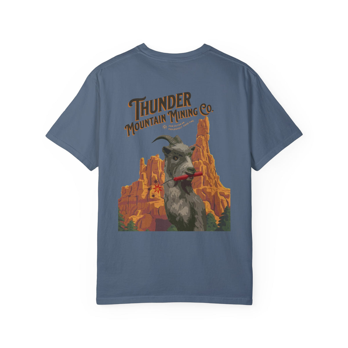 Thunder Mountain Mining Co. Comfort Colors Unisex Garment-Dyed T-shirt