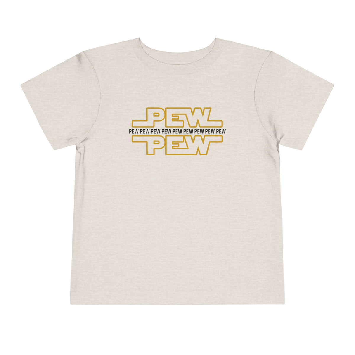 PEW PEW PEW Bella Canvas Toddler Short Sleeve Tee