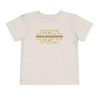 PEW PEW PEW Bella Canvas Toddler Short Sleeve Tee