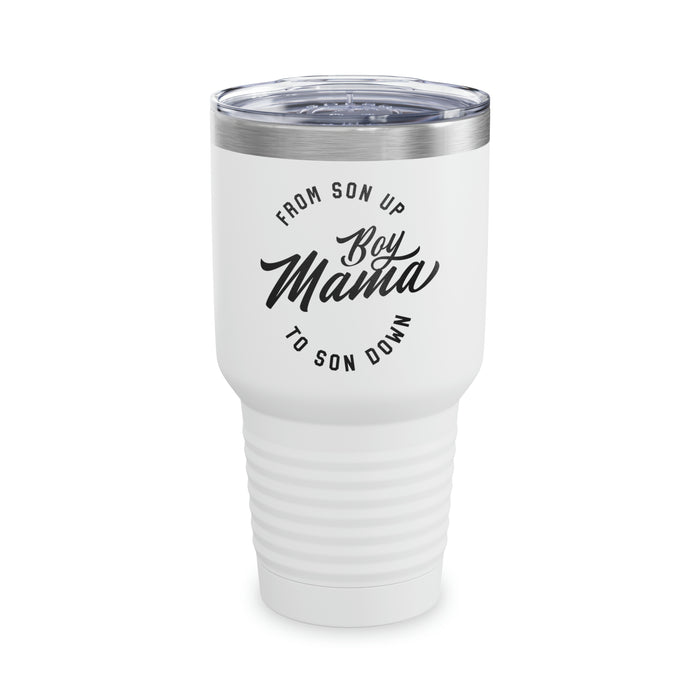 Boy Mama Ringneck Tumbler, 30oz